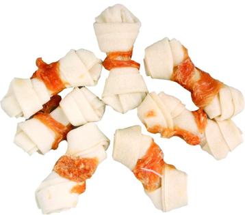 Hondensnack kipbotjes 8 zakjes a 85 gram van €42,32 nu €20,- beschikbaar voor biedingen
