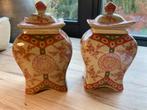 2 gemberpotten rood, Antiek en Kunst, Antiek | Vazen, Ophalen of Verzenden
