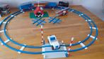 Lego vintage trein, rails, spoorwegovergang, bungalow, auto, Kinderen en Baby's, Speelgoed | Duplo en Lego, Ophalen of Verzenden