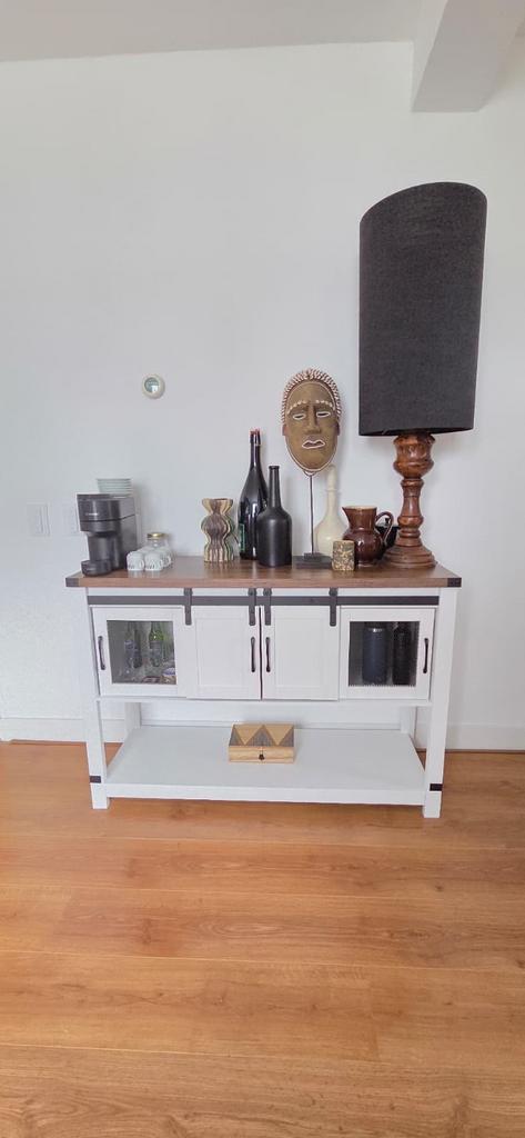 Modern Sideboard / Dressoir - Koffiebar, Huis en Inrichting, Kasten | Dressoirs, Zo goed als nieuw, 100 tot 150 cm, 25 tot 50 cm