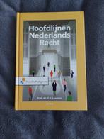 Hoofdlijnen Nederlands Recht | 14e druk | 9789001593193, Ophalen of Verzenden, Zo goed als nieuw, HBO, Noordhoff Uitgevers