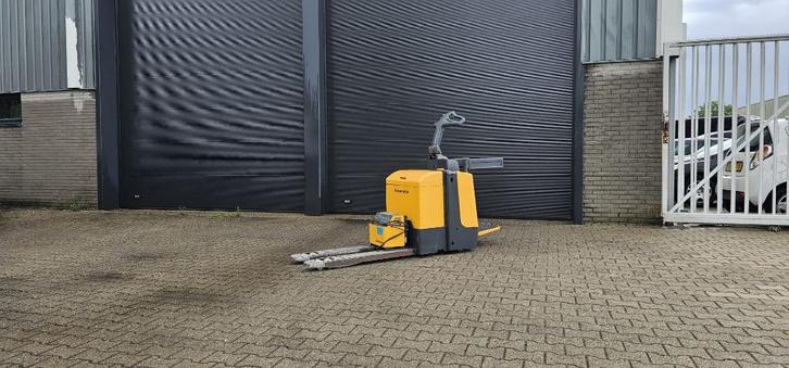 Elektrische palletwagen Jungheinrich ERE 220, Doe-het-zelf en Verbouw, Palletwagens en Pompwagens, Gebruikt, Ophalen