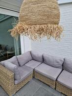 Hanglampen raffia Ibiza style, Ophalen, Overige materialen, Nieuw, Minder dan 50 cm