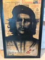 Che Guevara Kunstwerk - Gemengde Techniek - 82 x 52 cm, Ophalen of Verzenden