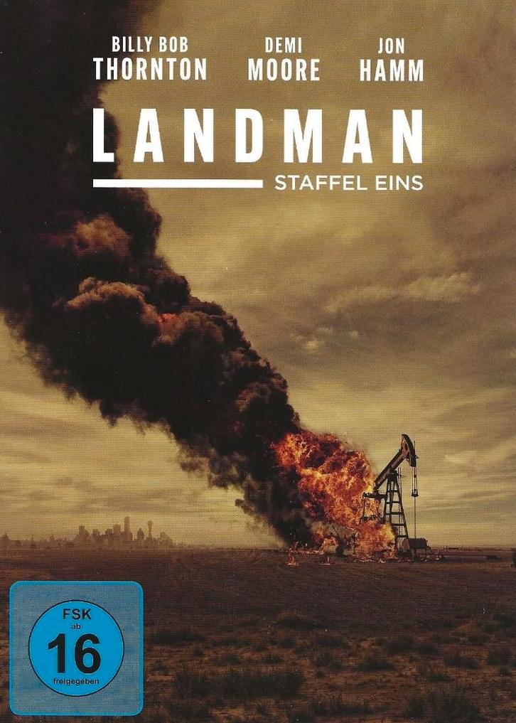 tv serie Landman - 4dvd - met Billy Bob Thornton, Demi Moore, Cd's en Dvd's, Dvd's | Tv en Series, Zo goed als nieuw, Drama, Vanaf 16 jaar