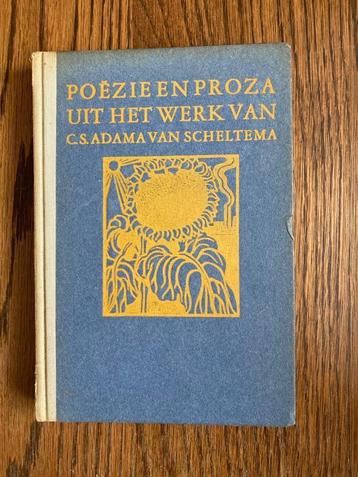 Poëzie en proza uit het werk van C S Adama van Scheltema beschikbaar voor biedingen