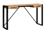 Mango hout bureau tafel, Huis en Inrichting, Bureaus, Ophalen, Zo goed als nieuw, Bureau