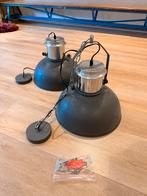 Industriële Hanglampen Set, Ophalen, Gebruikt, Metaal, Minder dan 50 cm