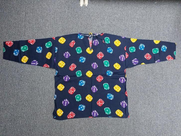 Donkerblauwe kiel met dobbelstenen voor de Carnaval maat L, Kleding | Dames, Carnavalskleding en Feestkleding, Zo goed als nieuw