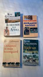 4 boeken van Kuki Gallmann over haar leven in Afrika, Ophalen of Verzenden, Gelezen, Kuki Gallmann, Afrika