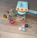 Little dutch houten koffiezetapparaat met toebehoren, Ophalen of Verzenden, Gebruikt, Hout, Speelkeuken-accessoire