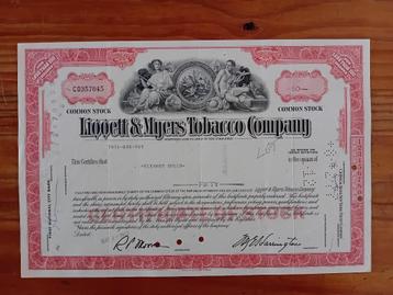 L&M - Liggett & Myers Tobacco Company  beschikbaar voor biedingen