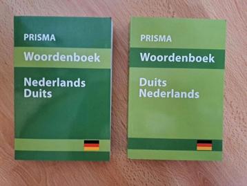 Prisma Woordenboek Nederlands-Duits & Duits-Nederlands (2x) beschikbaar voor biedingen