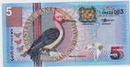 23-2188 Suriname 5 gulden 2000, Los biljet, Zuid-Amerika, Verzenden