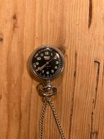 Moritz Ancre Basis 30 - medisch zakhorloge -vintage, Ophalen of Verzenden, Staal, Overige merken