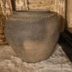 Te koop sobere bloempot, Tuin en Terras, Bloempotten, Ophalen, Rond, Zo goed als nieuw, Aardewerk