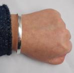 Zilveren vintage slavenarmband nr.266