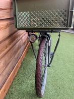 Groene Nogan meisjesfiets met mandje - Gebruikt, Fietsen en Brommers, Ophalen of Verzenden, Gebruikt, Handrem