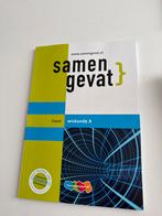 Examenbundel Wiskunde A - Samengevat, Ophalen of Verzenden, Zo goed als nieuw, HAVO, Wiskunde A