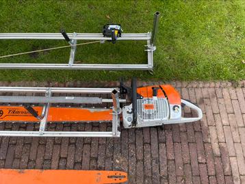 Stihl ms 880 sawmill zagerij plankenzaag boomstazaag beschikbaar voor biedingen
