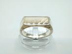 Zilveren zegelring, heren, 17 mm, Sieraden, Tassen en Uiterlijk, Ringen, Gebruikt, Info@zilverwebsite.nl, Verzenden, Heer