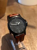 ORIS BC3 Day Date - Zwart - 42mm, Sieraden, Tassen en Uiterlijk, Horloges | Heren, Overige merken, Staal, Polshorloge, Ophalen of Verzenden