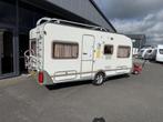 Knaus Sudwind 450 UF Bed + Rondzit + Mover + Bovag 2025 !!, Caravans en Kamperen, Caravans, Bedrijf, Treinzit, 4 tot 5 meter, Knaus
