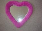 Roze Pluche Valentijn spiegelhart, Ophalen of Verzenden, Nieuw, Overige typen