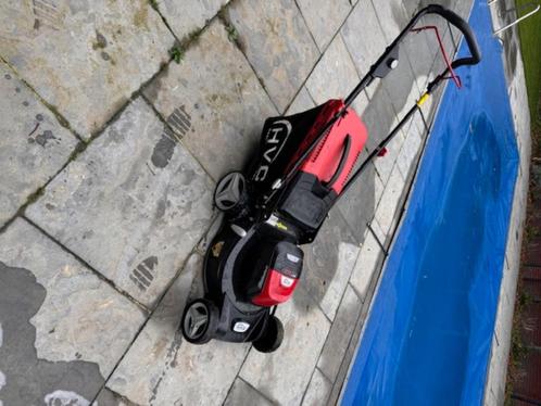grasmaaier, Tuin en Terras, Grasmaaiers, Zo goed als nieuw, Accu-grasmaaier, 40 t/m 49 cm, Cirkelmaaier, Opvangzak, Opvangbak