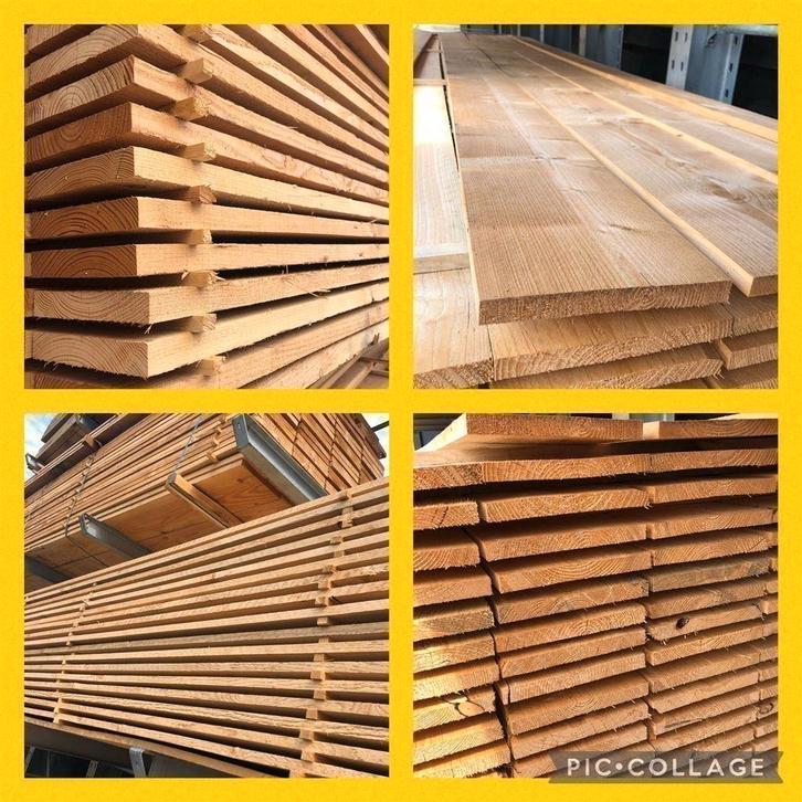 Steigerplank douglas | fijnbezaagd | geschaafd, Tuin en Terras, Terrasdelen en Vlonders, Nieuw, Composiet, Ophalen of Verzenden