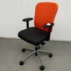 Ahrend 160 bureaustoel - zwarte / oranje stof