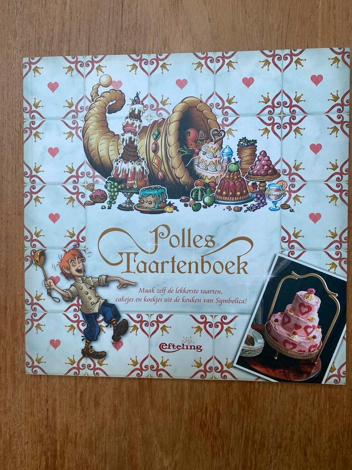 Efteling bv - Polles Taartenboek, Boeken, Kookboeken, Zo goed als nieuw, Taart, Gebak en Desserts, Ophalen of Verzenden