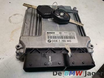 DDE met sleutel zonder EWS BMW 3-serie E46 320D M47N 7793443 beschikbaar voor biedingen