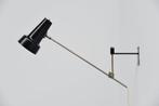 Willem Hagoort design adjustable wall lamp 1960, Huis en Inrichting, Ophalen of Verzenden, Gebruikt, Metaal, Design