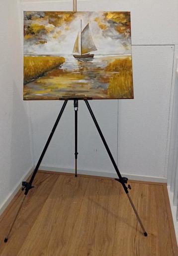 Schilderij: Zeilboot op het water beschikbaar voor biedingen