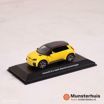 Miniatuur Renault 5 e-tech electric prototype beschikbaar voor biedingen
