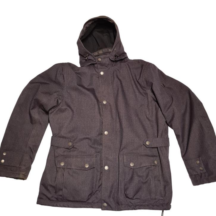 Wellensteyn jas 3XL effen zwart   | 64, Kleding | Heren, Jassen | Winter, Gedragen, Overige maten, Zwart, Ophalen of Verzenden