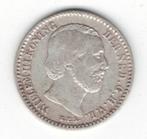 25-1669 Nederland 10 cent 1877, Koning Willem III, Verzenden, Zilver, 10 cent
