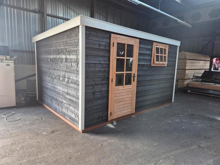 berging lessenaar tuinhuis  schuur, Tuin en Terras, Tuinhuizen, Nieuw, Hout, 200 tot 400 cm, Ophalen of Verzenden