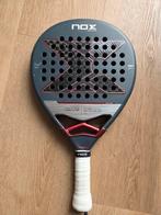 Nox AT10 12K Padelracket - Zo goed als nieuw!, Sport en Fitness, Padel, Ophalen of Verzenden, Zo goed als nieuw