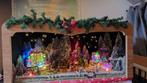 Kerst Diorama met Verlichting, Hobby en Vrije tijd, Ophalen, Gebruikt, Knutselwerk