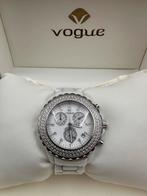 Vogue Dameshorloge met Strass - Zo Goed Als Nieuw, Overige merken, Staal, Polshorloge, Kunststof