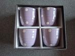 Paarse koffiekopjes, Huis en Inrichting, Keuken | Servies, Ophalen of Verzenden, Zo goed als nieuw, Overige stijlen, Kop(pen) en/of Schotel(s)
