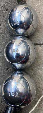3 IDEALE petanque wedstrijdballen, Ophalen of Verzenden, Zo goed als nieuw, Bal