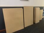 Partij MDF platen diverse maten - ongebruikt -, Doe-het-zelf en Verbouw, Hout en Planken, Ophalen, Minder dan 25 mm, Nieuw, Plank