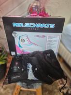 Rolschaatsen Nudam Retro - Maat 38 inclusief bescherming, Sport en Fitness, Skeelers, Overige typen, Kinderen, Zo goed als nieuw