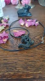 Ohm (zwarte Toermalijn) ketting., Ophalen of Verzenden, Nieuw, Zwart, Steen of Mineraal
