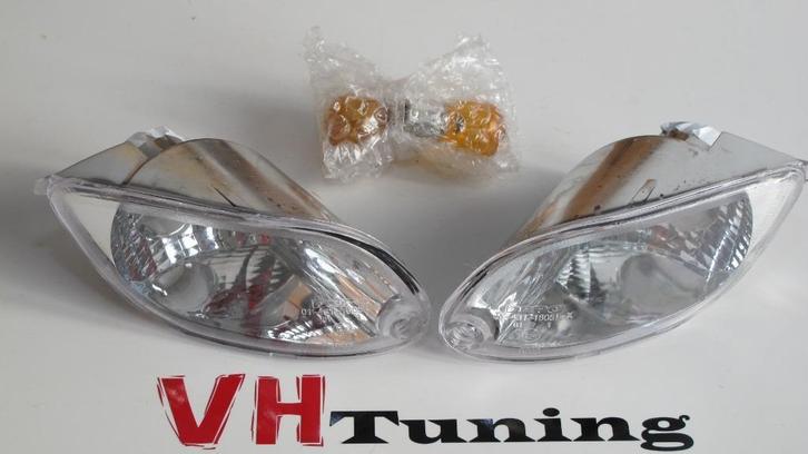 DEPO 431-1605 Ford Focus MK1 1998-2004 knipperlichten chroom, Auto diversen, Tuning en Styling, Ophalen of Verzenden