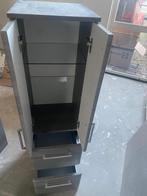 Hoge badkamerkast met lades, Huis en Inrichting, (Half)hoge kast, Minder dan 50 cm, Ophalen of Verzenden, Zo goed als nieuw