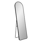 House Nordic - Spiegel Madrid Zwart - Passpiegel zwart, Ophalen, Minder dan 50 cm, Nieuw, 150 tot 200 cm